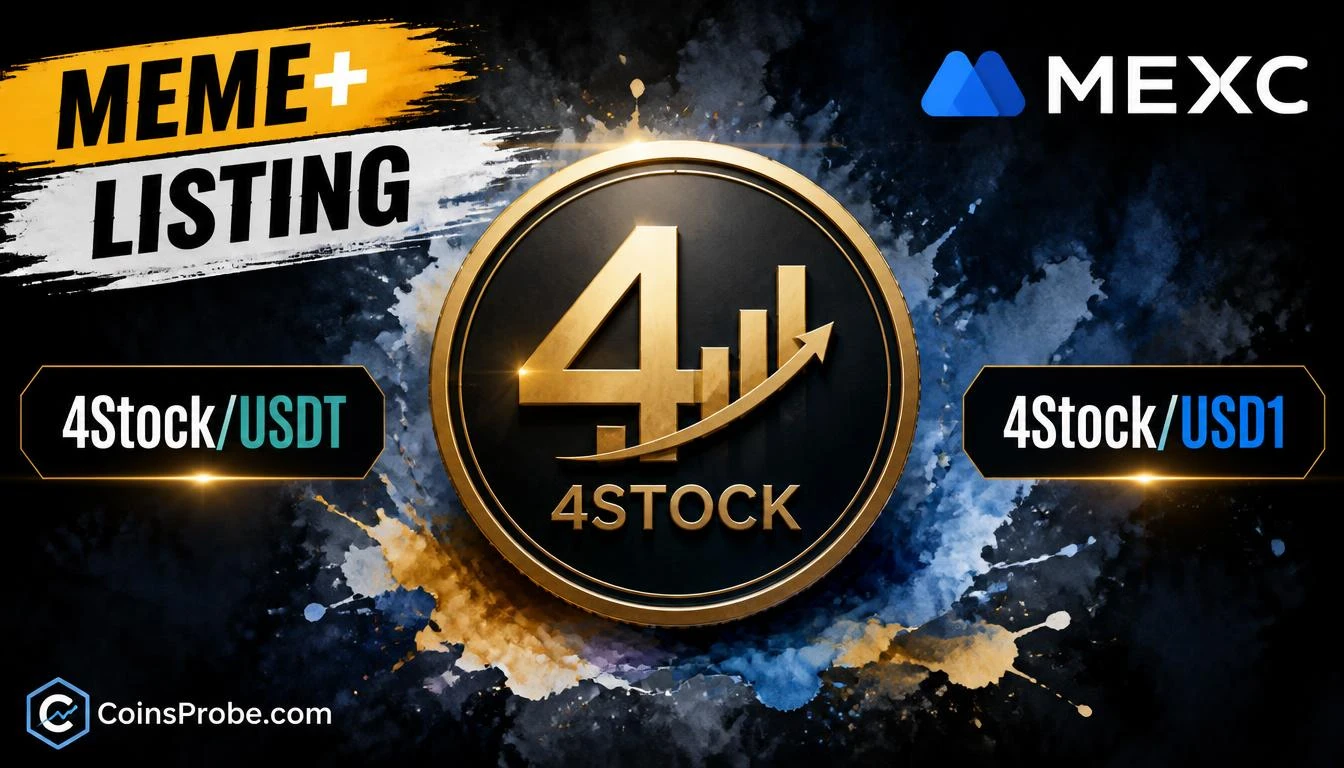 MEXC Lists $4Stock Under Meme+ Program — Two Trading Pairs Now Live