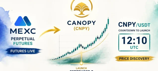 MEXC Futures Lists CNPY (Canopy) — Trading Opens Sep 7, 2026 at 12:10 UTC