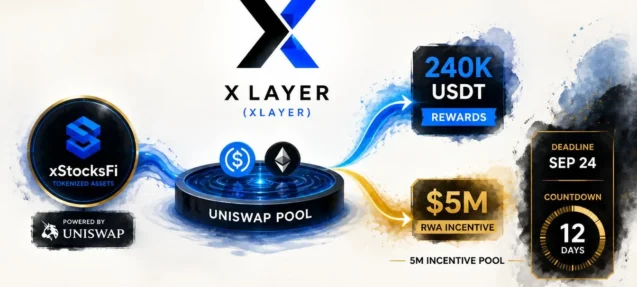 OKX X Layer Adds 240K USDT in RWA Liquidity Rewards — Part of $5M Incentive Program