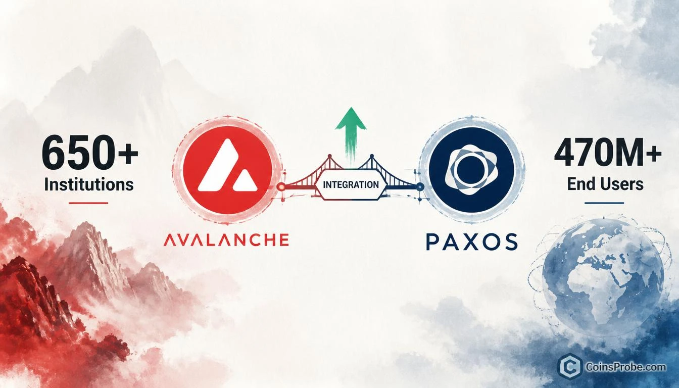Paxos Integrates Avalanche, Unlocking AVAX Access for 650+ Institutions