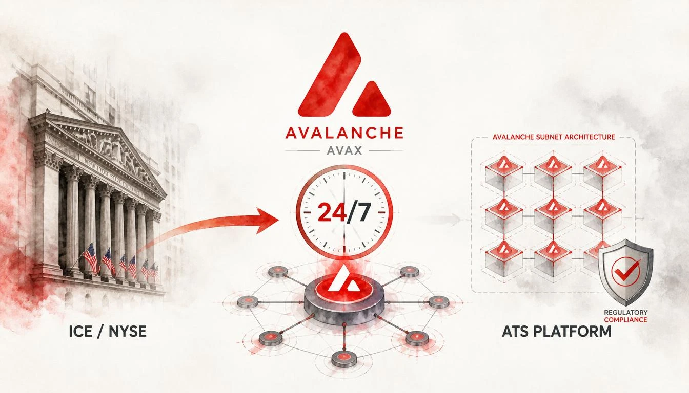 NYSE Parent ICE Eyes Avalanche for 24/7 On-Chain Trading via ATS Platform