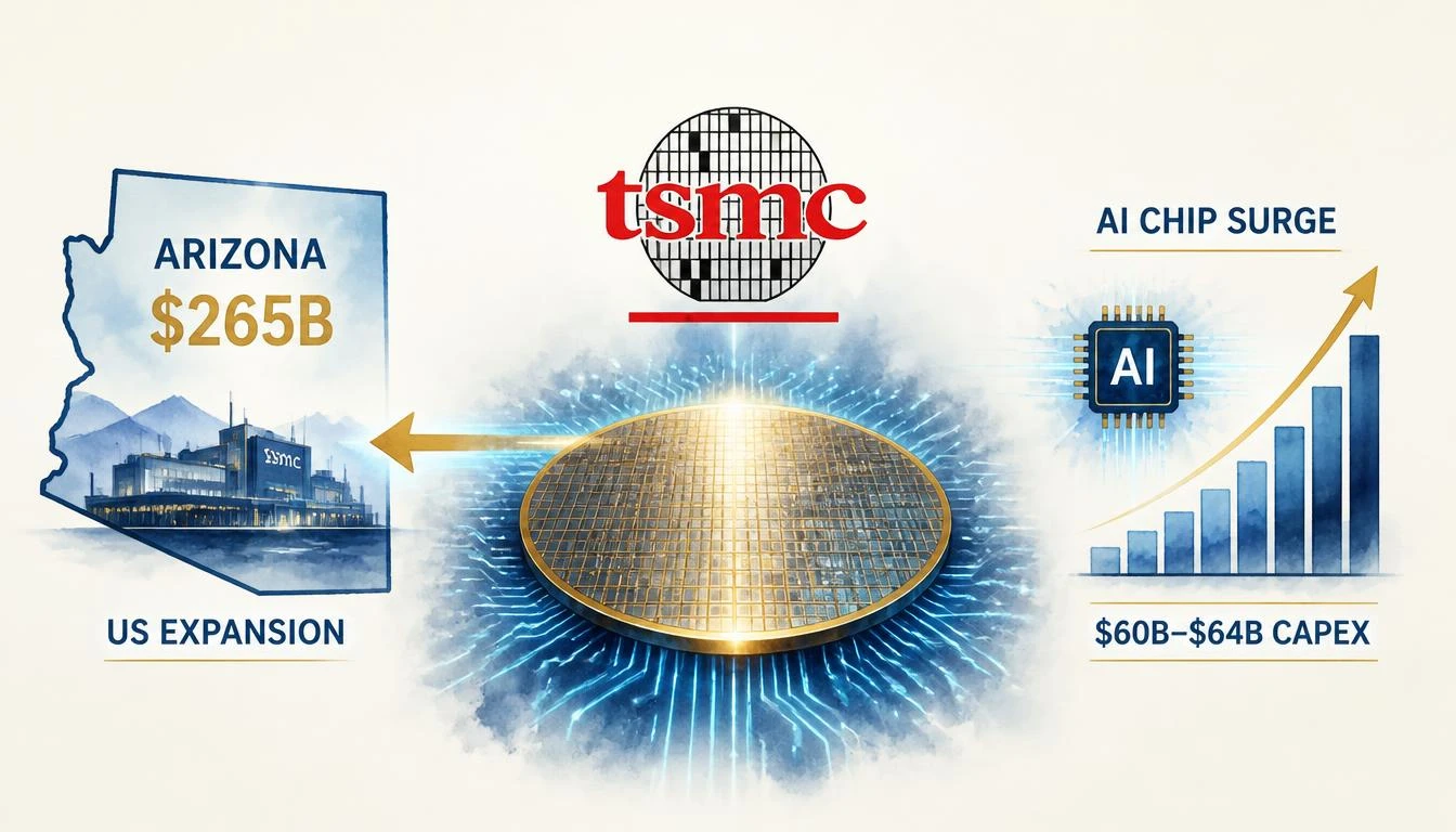 TSMC’s $265B US Chip Expansion Returns to Focus as AI Demand Surges