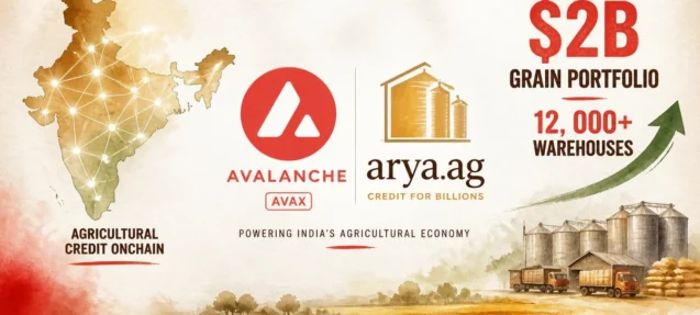 India’s $2B Agricultural Credit Network Moves Onchain via Avalanche and Arya.ag