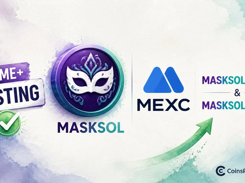 MEXC Lists $MASKSOL Under Meme+ Program — Two Trading Pairs Now Live