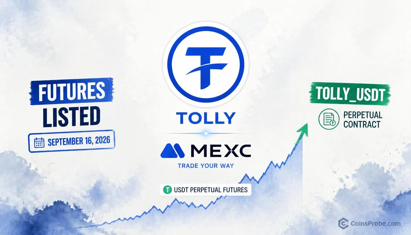 MEXC Futures Lists $TOLLY — Trading Opens Sep 16, 2026 at 10:00 UTC