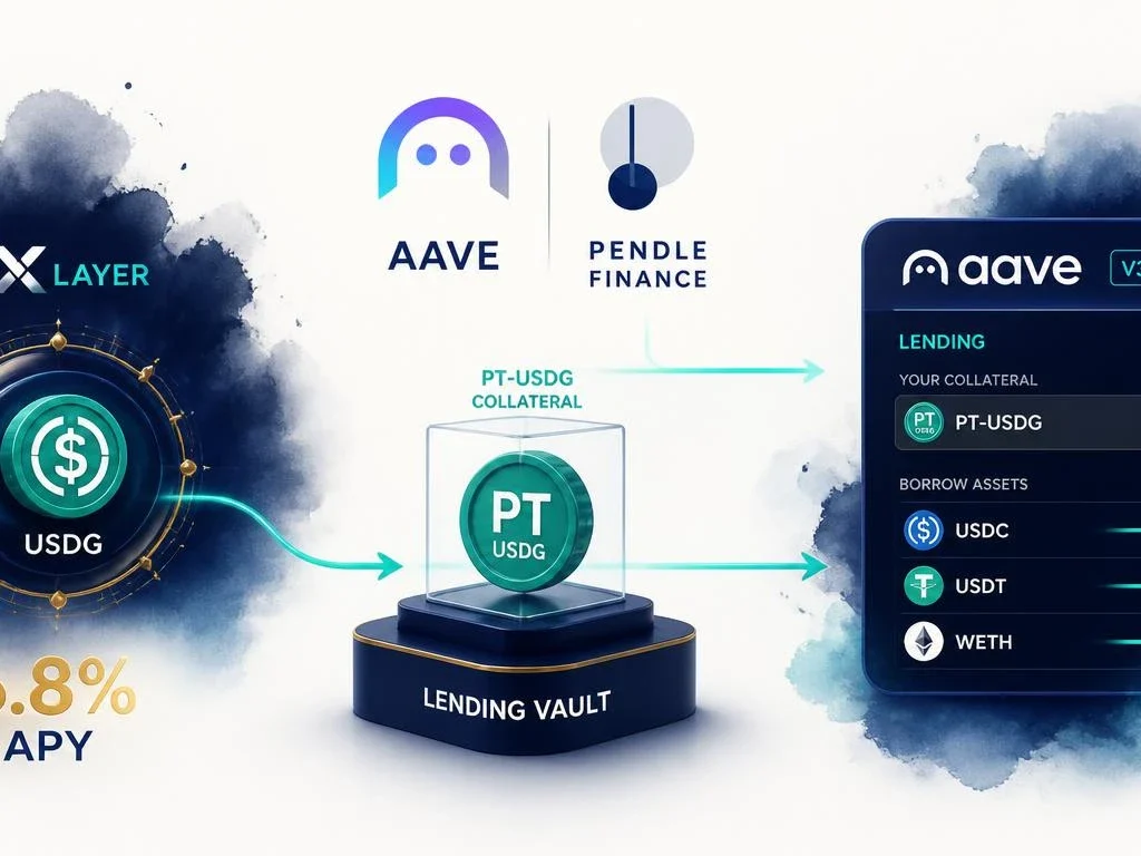 PT-USDG Now Accepted as Aave V3 Collateral on X Layer — Up to 6.8% APY Available