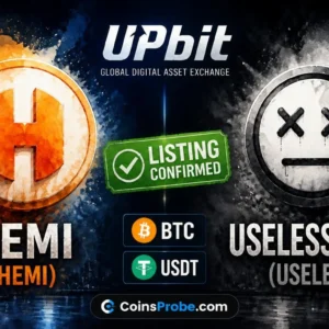 Upbit Lists Hemi (HEMI) and Useless Coin (USELESS) With BTC and USDT Trading Pairs