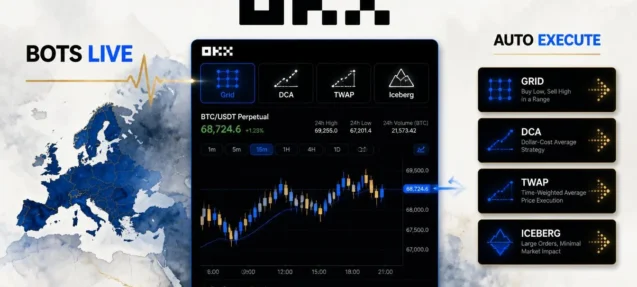 OKX Launches X-Perps Trading Bots in Europe — Grid, DCA, TWAP & Iceberg Now Live