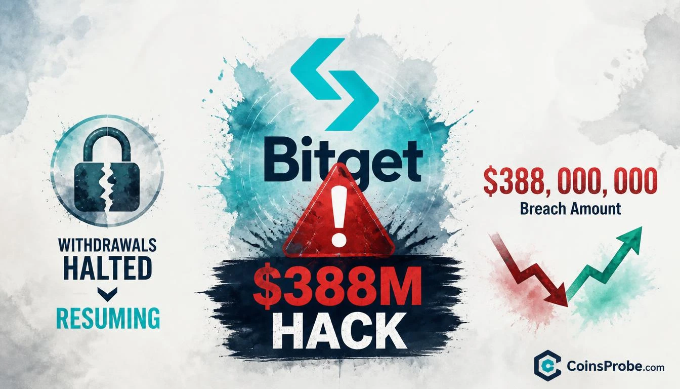 Bitget Begins Resuming Withdrawals After $388 Million Hack
