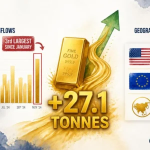 Gold ETFs Pull 27.1 Tonnes in One Week — 3rd Largest Inflow Since January