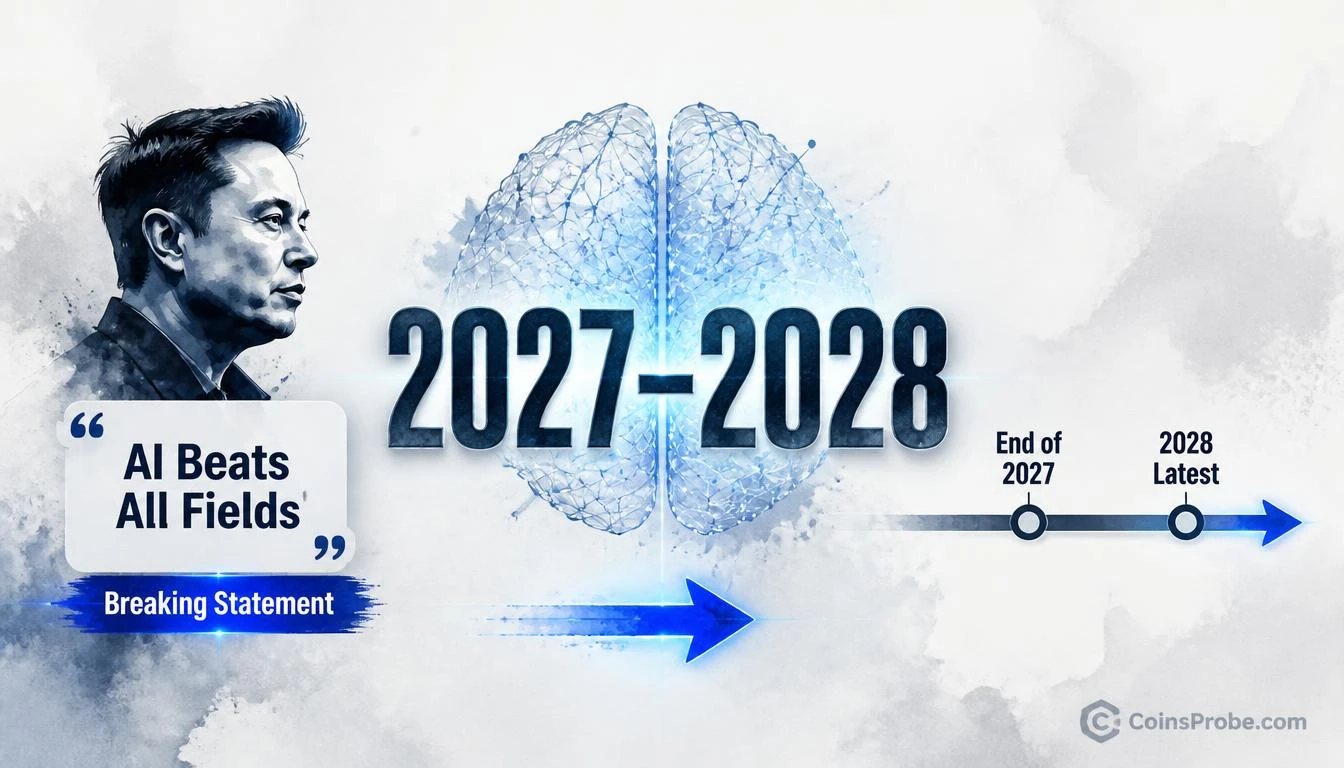 Elon Musk: AI Will Beat All Fields by End of 2027 or 2028