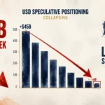 Institutional USD Bulls Slash $15B in Bets — Lowest Positioning Since March