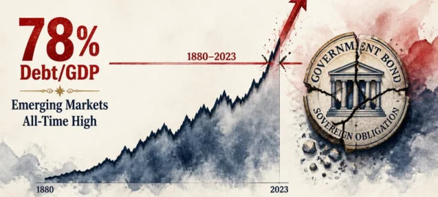 Emerging Market Debt Hits 78% of GDP — Highest Since 1880