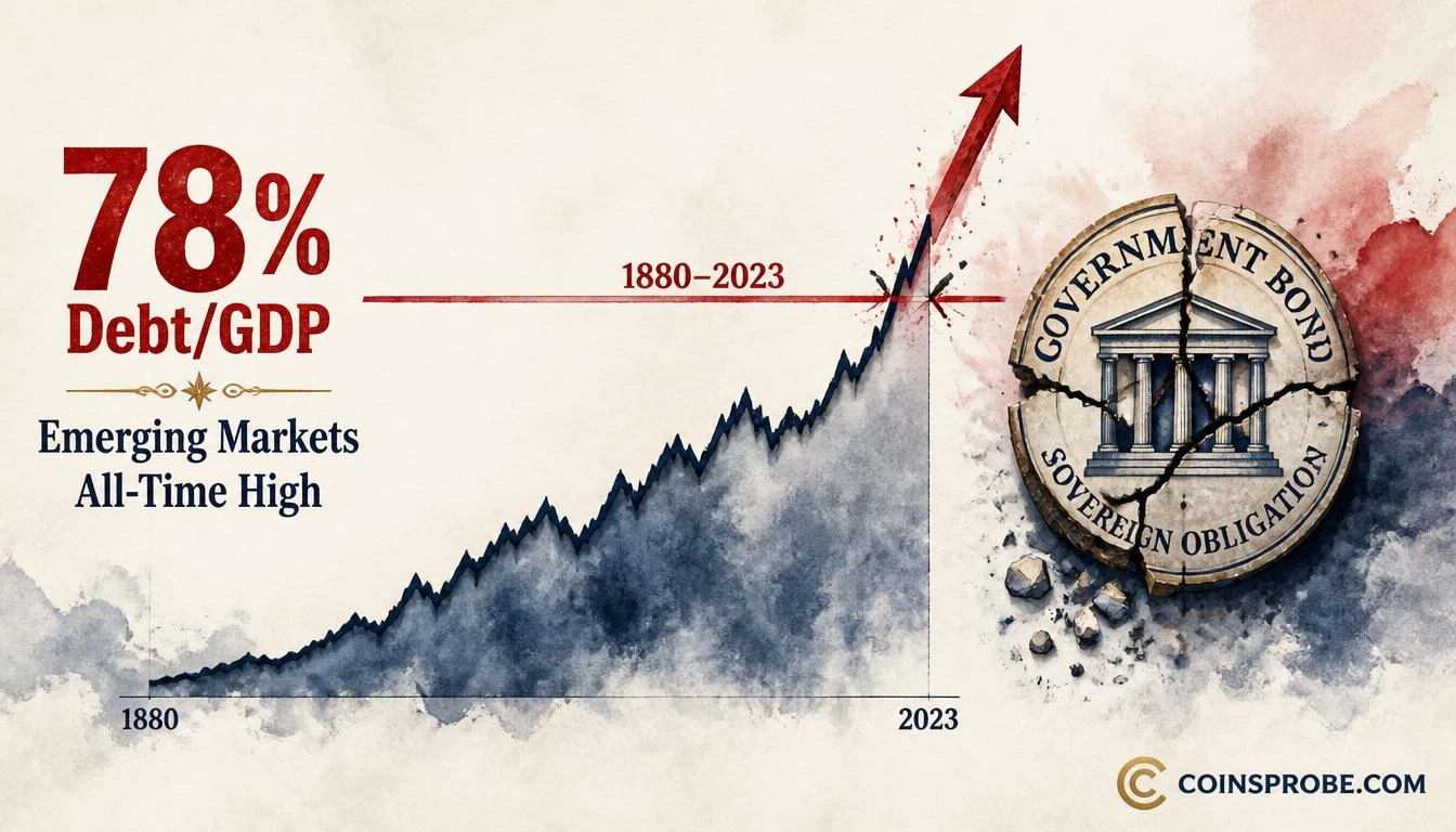Emerging Market Debt Hits 78% of GDP — Highest Since 1880