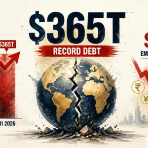 Global Debt Hits Record $365 Trillion After $10T Surge in H1 2026