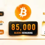 Bitcoin Halving Countdown: 85,000 Blocks Left — Event Projected for April 17, 2028