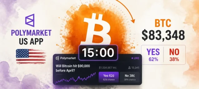 Polymarket Launches 15-Minute Bitcoin Price Markets on Its US App