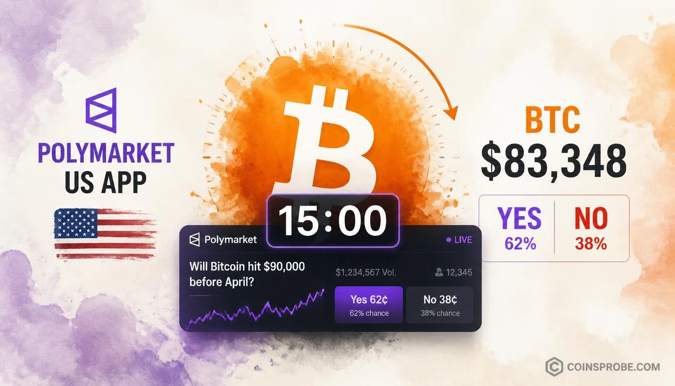 Polymarket Launches 15-Minute Bitcoin Price Markets on Its US App
