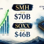 Semiconductor ETFs Hit Historic AUM: SMH at $70B, SOXX at $46B