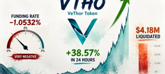Why Is VTHO Up 38.57% in 24 Hours? Extreme Funding Rate and Liquidation Data Explained