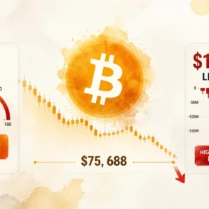 Bitcoin Slides 0.75% as $143M in Liquidations Hit — Key Levels to Watch