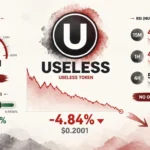 Why Is USELESS Dropping 4.84%? Open Interest, Funding Rate, and RSI Signal Explained