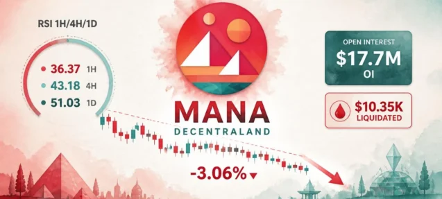 Why Is MANA Dropping 3.06%? Open Interest, Funding Rate, and RSI Signal Explained