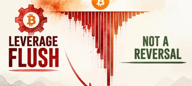 Crypto Dips Today as Leverage Flushes Out Across Major Assets