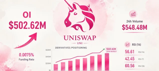 Why Is Uniswap (UNI) Up 1.78% Today? Open Interest at $502M Signals Derivatives Demand