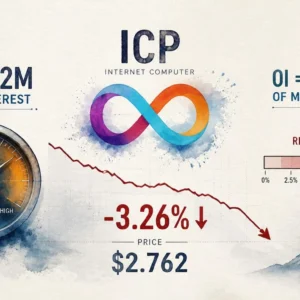 ICP Drops 3.26% as $88.32M Open Interest Towers Over $1.53B Market Cap