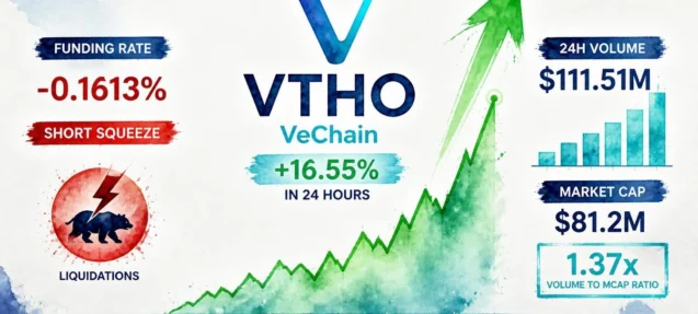 Why Is VTHO Surging 16.55% in 24 Hours? Short Squeeze and $111M Volume Explained