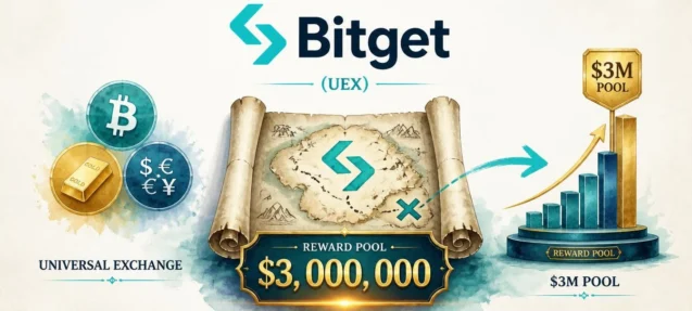 Bitget Launches UEX Treasure Map Campaign With $3,000,000 Reward Pool