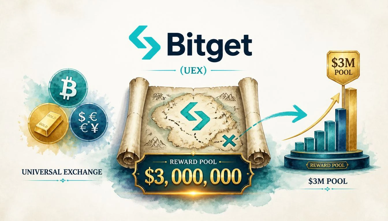 Bitget Launches UEX Treasure Map Campaign With $3,000,000 Reward Pool