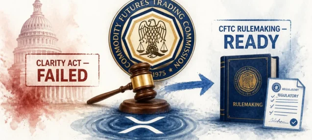 CFTC Ready to Issue Crypto Rules Despite Senate Clarity Act Failure