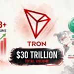 Tron Surpasses $30 Trillion in Total Transaction Volume