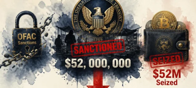 US Seizes $52M in Crypto From Xinbi Marketplace in Major Sanctions Action