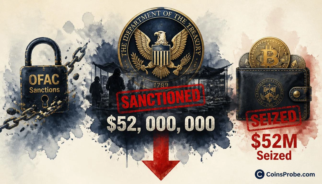 US Seizes $52M in Crypto From Xinbi Marketplace in Major Sanctions Action