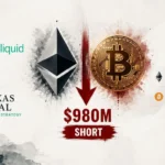 Abraxas Capital Doubles Down: $980M Short on ETH and BTC via Hyperliquid