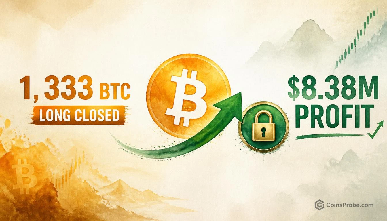 Garrett Jin Closes $112.58M Bitcoin Long — Pockets $8.38M Profit