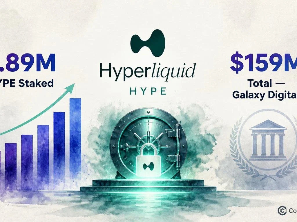 Whale 0x8e48 Accumulates 1.89M HYPE Worth $159M Through Galaxy Digital — Stakes Every Token