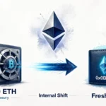 BitMine Shifts 25,000 ETH Worth $61.51M to Fresh Wallet — BMNR Dips 4.88%