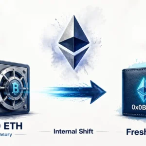 BitMine Shifts 25,000 ETH Worth $61.51M to Fresh Wallet — BMNR Dips 4.88%