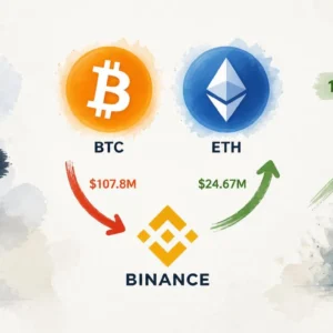 Matrixport Moves $107.8M BTC to Binance, Pulls $24.67M ETH Out Simultaneously