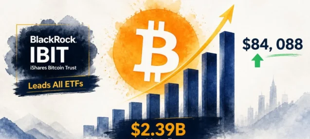 Bitcoin ETFs Pull $2.39B in Weekly Inflows — BlackRock IBIT Leads the Charge