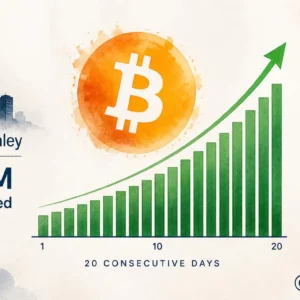 Morgan Stanley Bitcoin ETF Buys $51.5M in BTC Over 20 Days — Zero Outflows