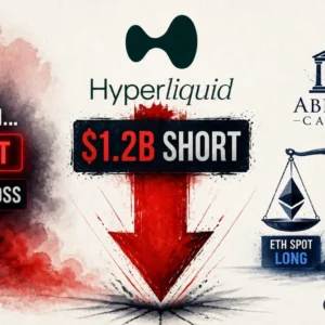 Abraxas Capital’s Hyperliquid Shorts Hits $1.2B With $100M Unrealized Loss