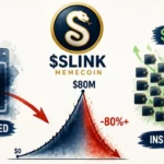 $SLINK Hits $80M MC Then Crashes 80%+ — 30+ Insider Wallets Net $4.7M at 1,200x