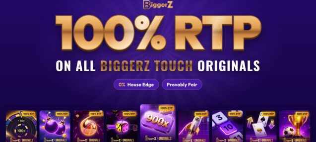 BiggerZ Crypto Casino Launches 100% RTP Originals With 0% House Edge