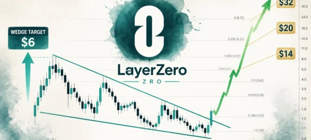 ZRO Breaking Out of Descending Broadening Wedge — $6, $14, $20, $32 Targets