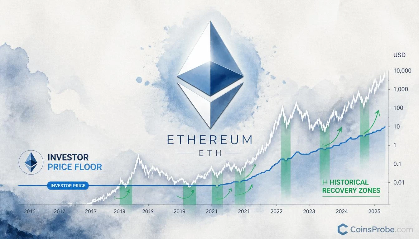 Ethereum Investor Price: The On-Chain Floor That Has Never Failed ETH